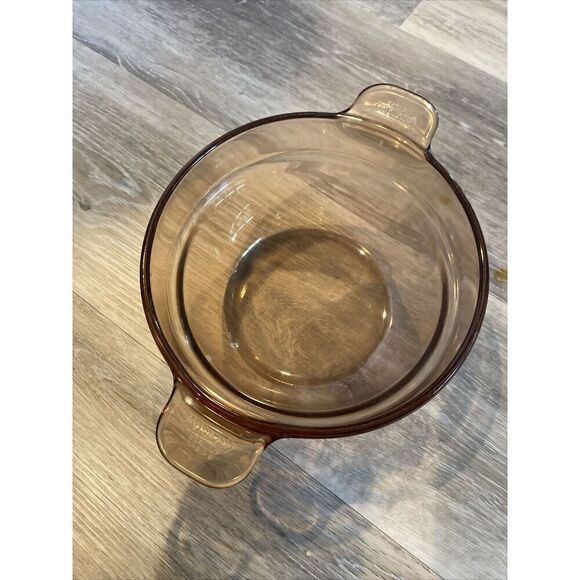 Visions Pyrex V-20-B Amber Double Boiler Insert Corning Vision Ware France - Picture 1 of 6